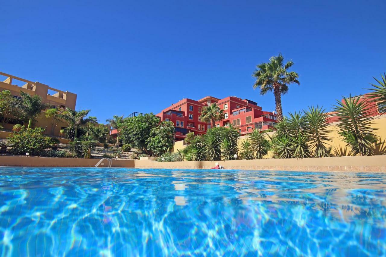 Apartament La Perla By Rentmedano Superb Luxury Duplex, Private Roof Terrace, Ocean View, Pool, Wifi And Parking El Médano Zewnętrze zdjęcie